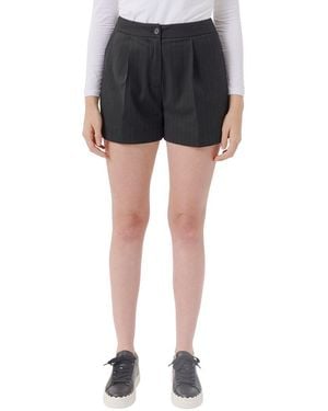 ATM Twill Pleated Short - Black