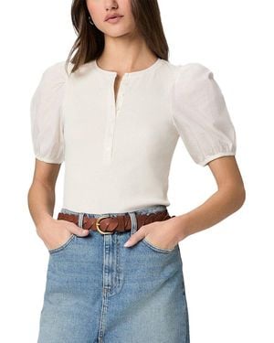 PAIGE Brandy Top - White