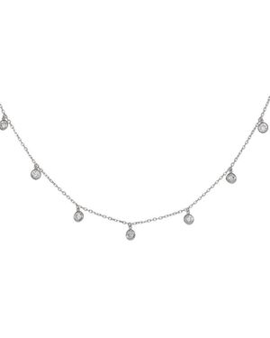 Diana M. Jewels Fine Jewellery 14k 0.75 Ct. Tw. Diamond Necklace - Metallic