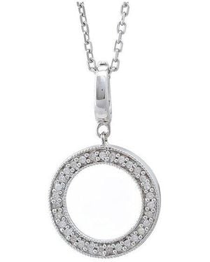 Diamond Select Cuts 0.1 Ct. Tw. Diamond Pendant Necklace - White