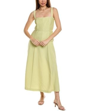 Alexis Coralia Midi Dress - Yellow