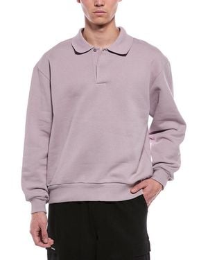 PANGAIA Polo Sweatshirt - Purple