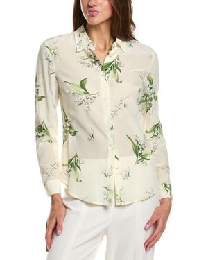 RED Valentino Silk Shirt - Natural