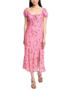 Lost + Wander Love Spell Midi Dress - Pink
