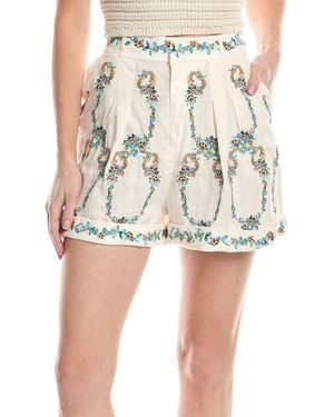 Agua Bendita Florero Linen Short - Natural