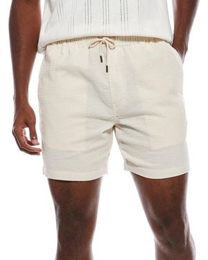 Slate & Stone Drawstring Relaxed Short - Natural