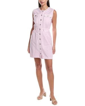 Grey State Shirtdress - Pink