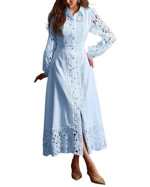 XIRELLI Midi Dress - Blue