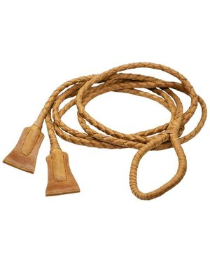 Ada Iguazu Leather Belt - Metallic