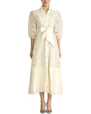 Vincent Midi Dress - Natural