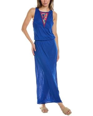 Saha Maxi Dress - Blue