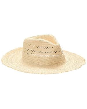 Rag & Bone Elle Perf Fedora - Natural