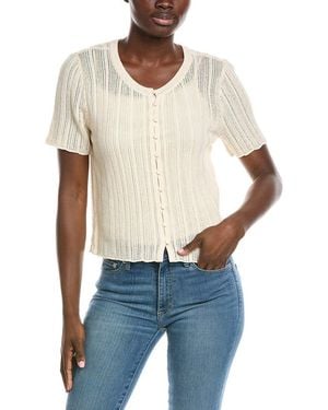 Z Supply Starboard Crochet Top - Blue