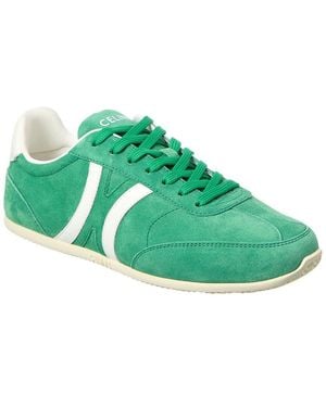 Celine Jogger Suede Sneaker - Green