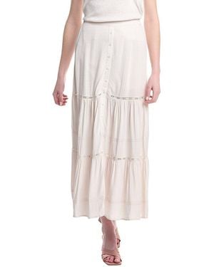 Saltwater Luxe Midi Skirt - White