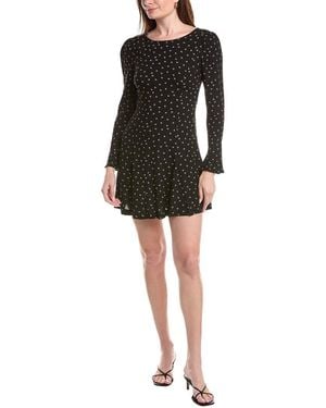 Saltwater Luxe Printed Mini Dress - Black