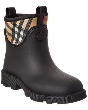 Burberry Marsh Rubber Bootie - Black