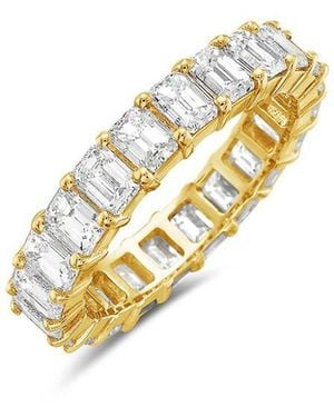 Forever Creations Signature Forever Creations 14K 7.00 Ct. Tw. Lab Grown Diamond Eternity Ring - Metallic