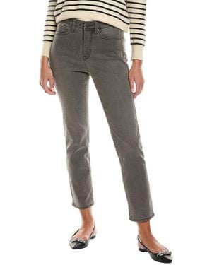 NYDJ Highlands Petite Sheri Slim Jean - Gray