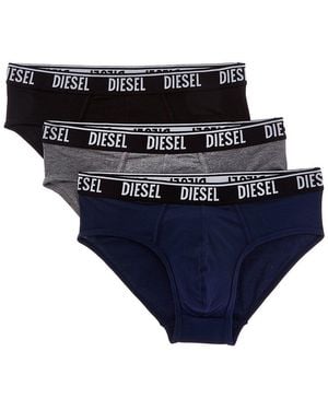 DIESEL 3Pk Brief - Blue