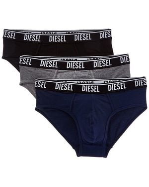 DIESEL 3Pk Brief - Blue