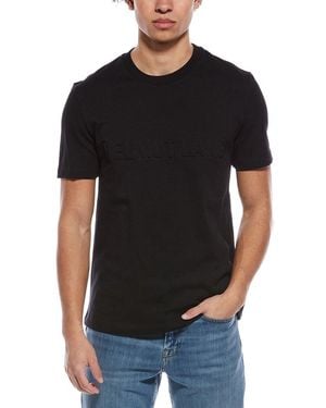 Helmut Lang Embossed T-Shirt - Black