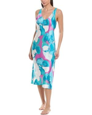 Natori Floria Gown - Blue