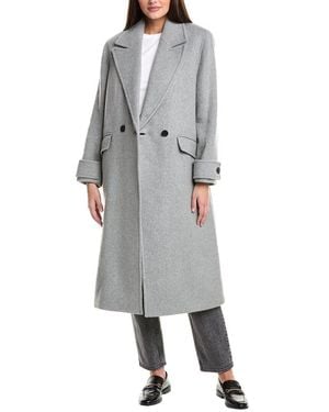 AllSaints Mabel Wool-Blend Coat - Grey
