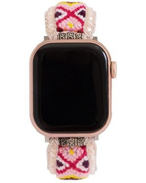 Saachi Beaded Apple Watch Band - Black