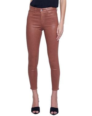 L'Agence Margot High Rise Skinny Jean - Red