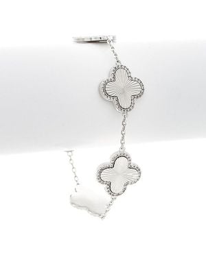 Rivka Friedman Cz Bracelet - White