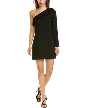 The Kooples One-Shoulder Sheath Dress - Black