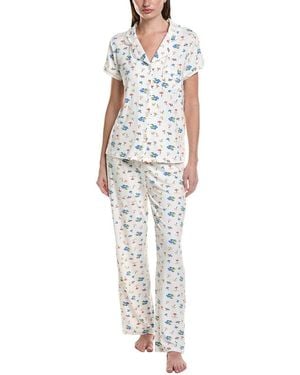 Tart Collections 2Pc Ginnie Pant Set - White