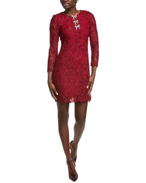 Cece Floral Mini Dress - Red