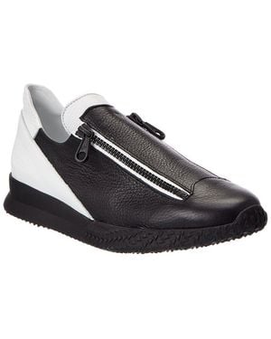 Arche Andzum Leather Trainer - Black