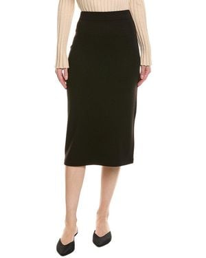 Vince Cozy Midi Skirt - Black