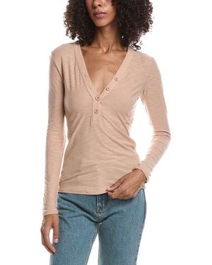 James Perse Henley Top - Blue