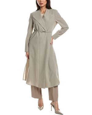 BOSS Dimosal Wool Maxi Dress - Natural