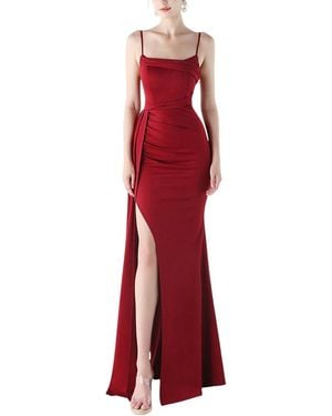 KALINNU Maxi Dress - Red