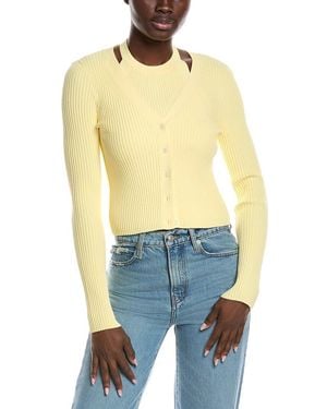 Derek Lam 10 Crosby Lonnie Cardigan - Blue