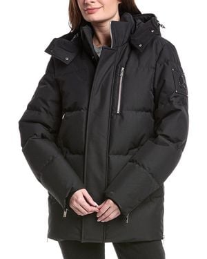 Moose Knuckles Down Puffer Jacket - Black