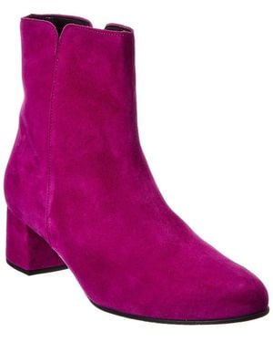 Gabor Suede Boot - Purple