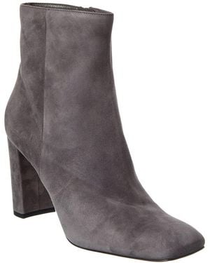 Gianvito Rossi Trish 85 Suede Boot - Brown