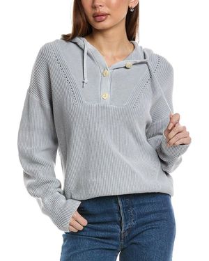 Tommy Bahama Palms Salt Wash Hoodie - Grey