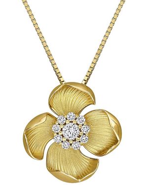 Created Forever 0.26 Ct. Tw. Lab-Grown Diamond Pendant - Metallic