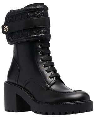 Ferragamo Shiraz Leather Boot - Black