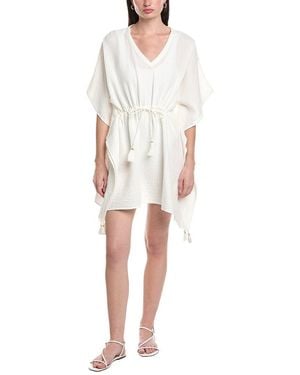 Echo Supersoft Gauze Caftan - White