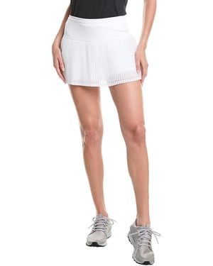 IBKUL Mesh Skort - White