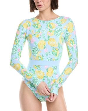 Lilly Pulitzer Jesper Rashguard One-Piece - Blue