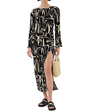 Extro & Vert Tia Maxi Dress - Black